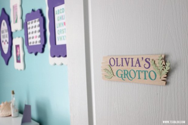 Diy Room Decor Ideas For Teenage Girls Who Love Disney Balsa Wood Bedroom Door Sign New Craft Works