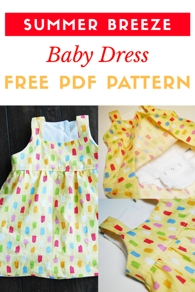 Summer Breeze Baby Dress Pattern Free PDF Pattern New Craft Works